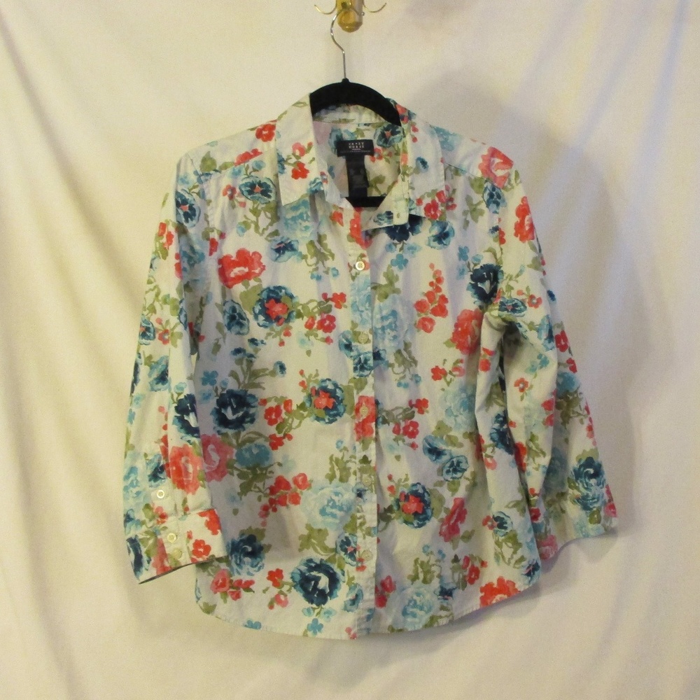 Crazy Horse Floral Button Down